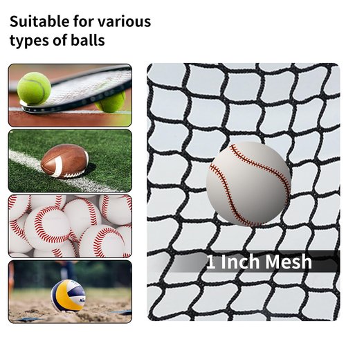 Doublehorse Baseball Batting Cage 13 X 10 X 8 FT Softball Training Batting Net for Backyard and Indoor Quick Assembly Hitting Net Cage for Practice with Portable Design