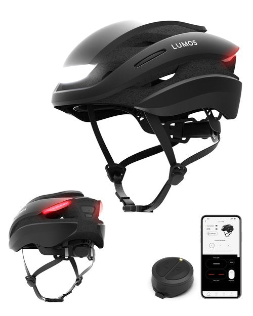 Lumos Ultra Smart Bike Helmet | Customizable Front and Back LED Lights with Turn Signals | Road Bicycle Helmets for Adults: Men, Women (Without MIPS)