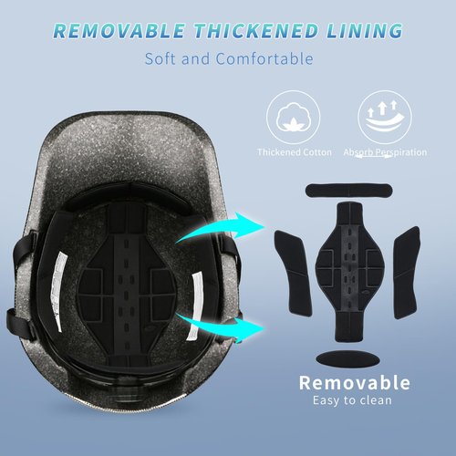 Gudook Adult Bike Helmets for Men - Women Bicycle Helmet - Certified Comfort Lightweight Adjustable Baseball Cap Style Cycling Helmet for Urban Commuter Road Biking Scooter