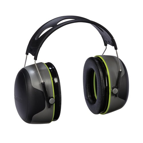 Peltor Sport Ultimate Hearing Protector, Noise Reduction Rating (NRR) 30 dB, Lightweight Design For Comfort & Extended Wear, Peltor Sport's Highest Noise Reducing Ear Muffs, Black/Grey (97042-PEL-6C)