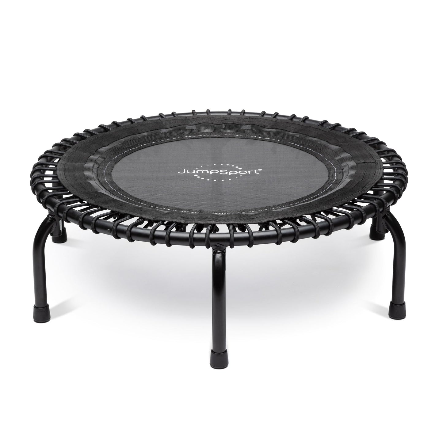 JumpSport 39" Fitness Trampoline Workout Rebounder, Adjustable Bounce, Model 350/370/350f
