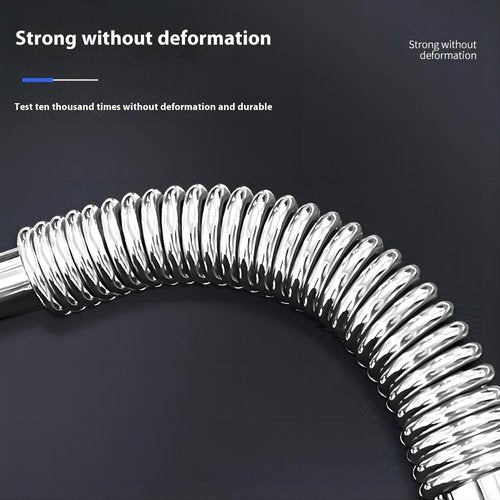 Blue Twister Arm Trainer,60-120lb Adjustable Chest Workout Equipment, Twister Arm Trainer,Portable Power Twister Bar,Detachable Design Fitness Anywhere,Suitable for Camping, Home, Office, Gym