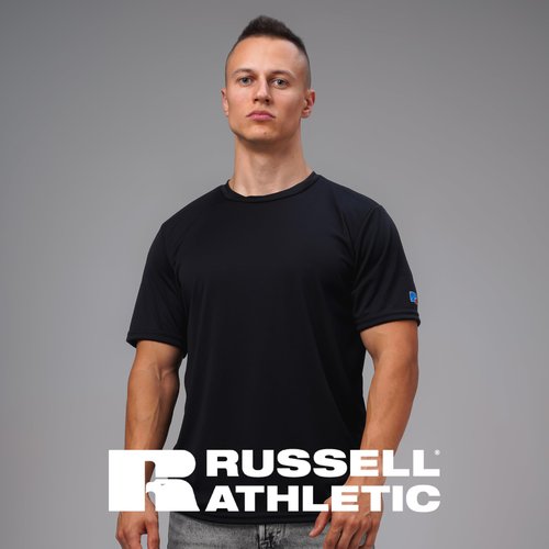 Russell Athletic Men's Short Sleeve Performance T-Shirt, True Red, Large
