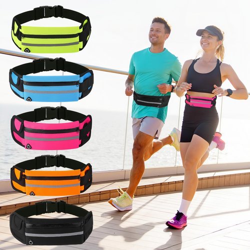 Ultra-thin running fanny pack, sports fanny pack, cell phone pouch, money pouch, for running, hiking, cycling, running gear accessories