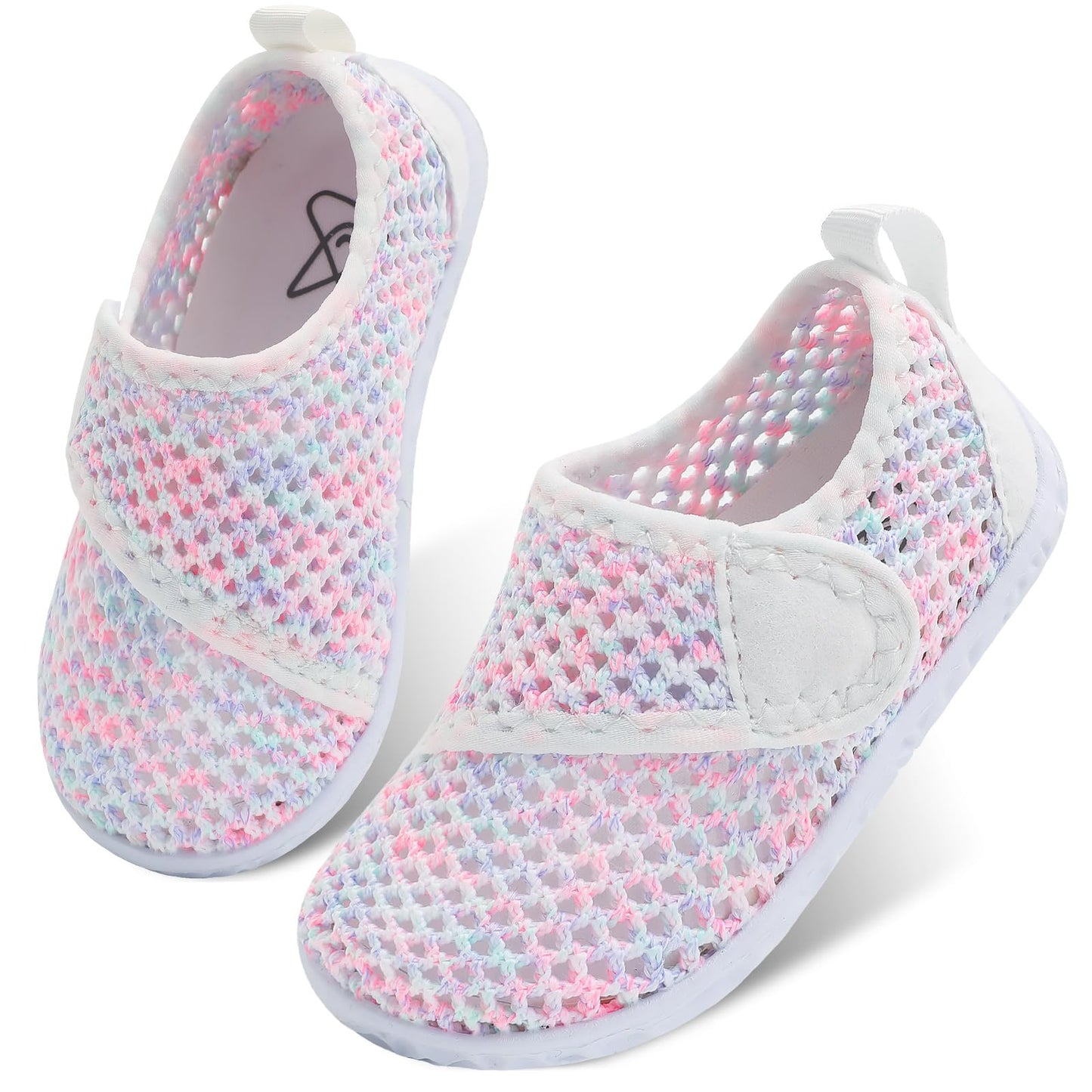LeIsfIt Toddler Water Shoes Boys Girls Barefoot Aqua Socks Kids Breathable Quick-Dry Swim Shoes for Beach Pool Surf, Color, 7 Toddler