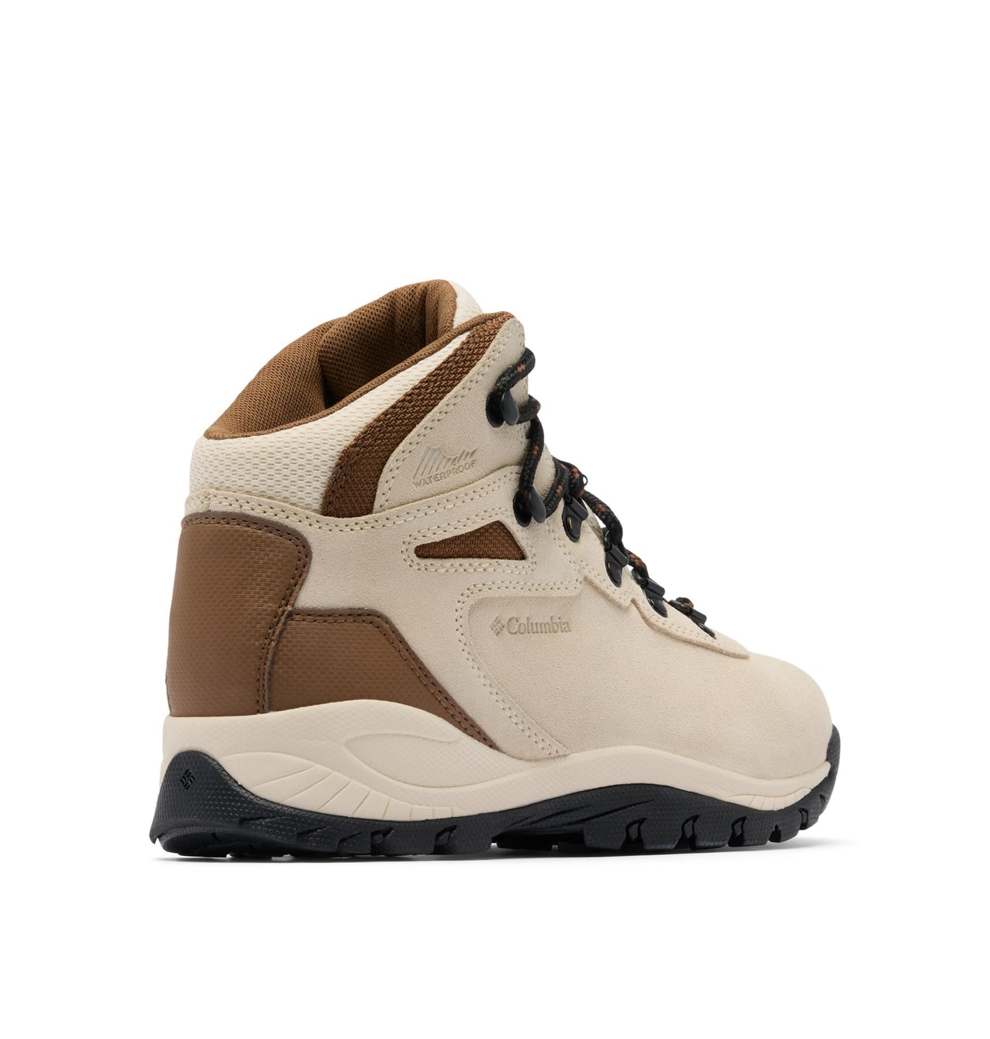 Columbia Women's Newton Ridge Plus Waterproof Amped, Natural/Nutmeg, 10 Regular