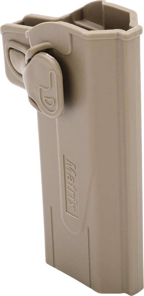 Evike Airsoft - Matrix Hardshell Adjustable Holster for STI Hi-Capa 2011 Series Airsoft Pistols (Type: Tan/No Attachment)