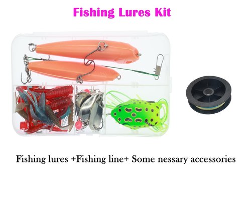 Telescopic Fishing Rod Reel Combo -Fishing Rod Kit -Fishing Pole Set with Lures Set Carrier Bag for Travel Saltwater Freshwater (Pink 7.8FT Combo)