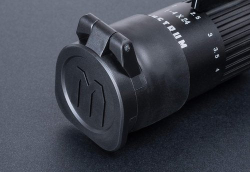 Monstrum Rubberized Flip-Up Rifle Scope Lens Covers (Eyepiece | 43-48 mm/1.7-1.9 inch Diameter)