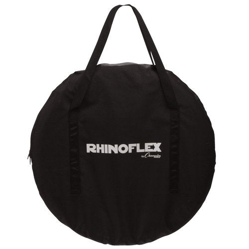 Champion Sports Men’s Lacrosse Crease: Rhino Flex Portable Lacrosse Goal Crease - 18’ Diameter All Weather Crease with Weights, Stakes and Carry Bag