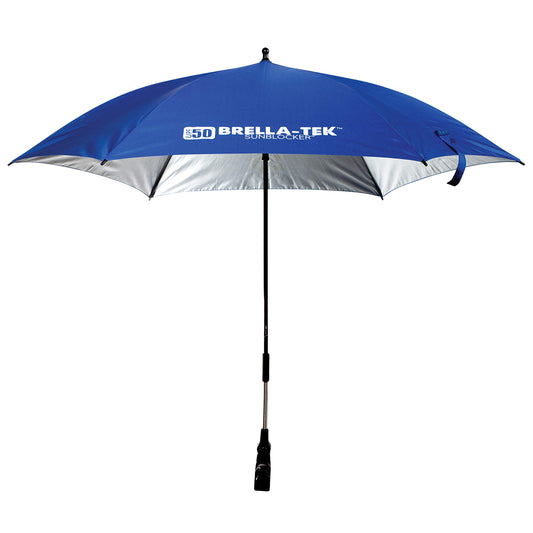 Franklin Sports All Position Umbrella with Universal Clamp SidelineBrella-TekSun Protection UPF 50+