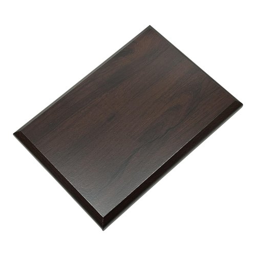 Express Medals 5 x 7 Inch Cherry Color DIY Blank Award Plaque with Beveled Edge Trophy Gift Plaques