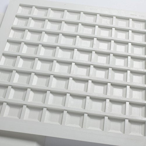 Champro Base Set - 4 Waffle Bottom Rubber Baseball, Softball, Kickball Throw Down Style Bases, Small (B026B) WHITE