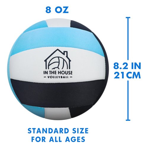 AceVernine Indoor Volleyballs for Practicing Inside House and Yard, Safe and Silent Volleyball for Boys Kids Youth Beginners Trainer Birthday Christmas Easter Gifts
