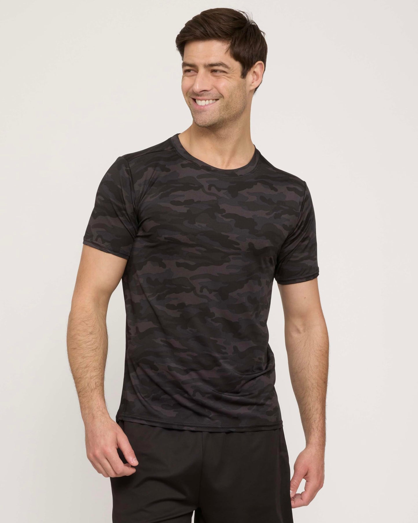 Real Essentials 5 Pack: Men's Dry-Fit Short Sleeve Crew Neck T Shirts Fitness Running Gym Workout Cool Exercise Athletic Tee, Set 17, XX-Large