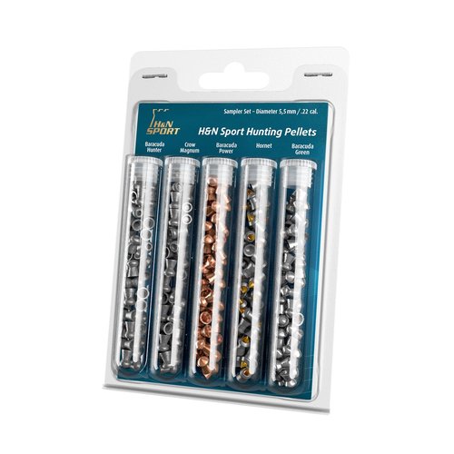 H&N Sport Haendler & Natermann Airsoft Rifle Hunting Sampler Type II .22 Cal (5 Types)