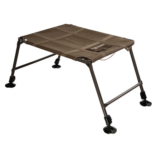 Momarsh Final Stand Dog Adjustable Training Platform | Hunting Stand | Elevated Pet System for Place, Agility & Steadiness | Waterfowl Duck Trainer System | Mesh Bottom, Mud Feet | 150 lb Capacity
