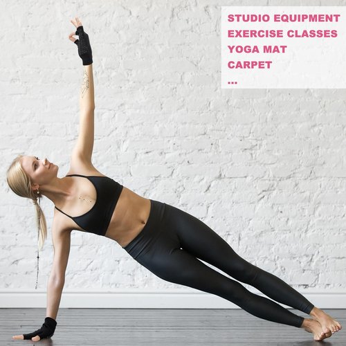 Eurzom 2 Pairs Non Slip Yoga Gloves for Women Fingerless Pilates Gloves with Grips for Yoga Fitness Workout Sports Exercise Gym(Black,Light Pink)