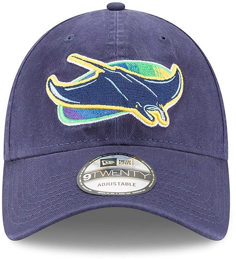 Tampa Bay Rays New Era Core Classic 9TWENTY Alternate Adjustable Hat Cap - One Size