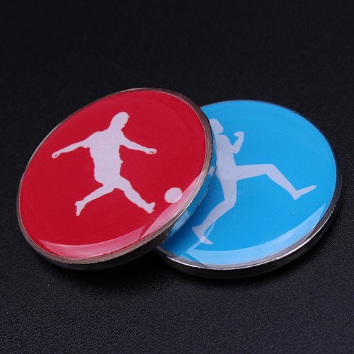 Football Referee Toss Coin | Two?Sided Referee Toss Coin | Double-Sided Referee Toss Coin, for Soccer Football Volleyball Table Tennis
