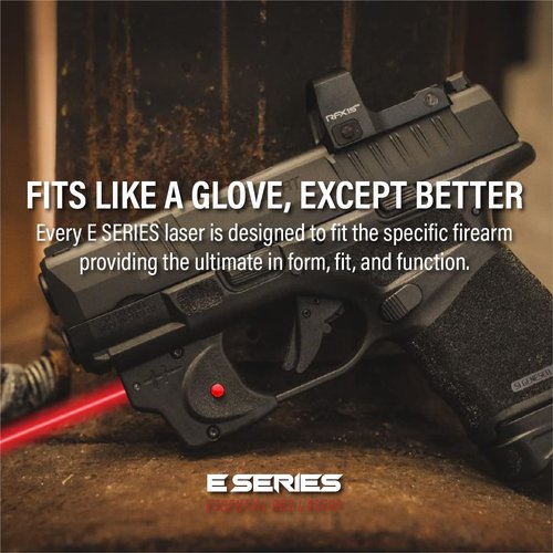 Viridian E Series Red Laser Sight for T - GX2, Gun Sight with Ambidextrous On and Off Switch, Black
