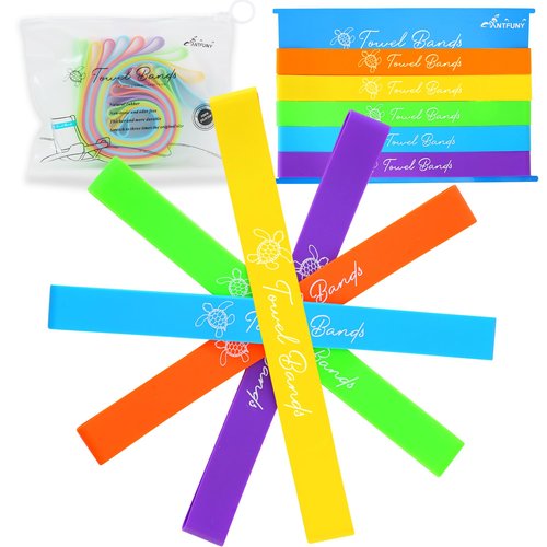 Towel Band for Beach Pool Lounge Chair Strap Clip Carnival Cruise Ship Essentials Summer Vacation