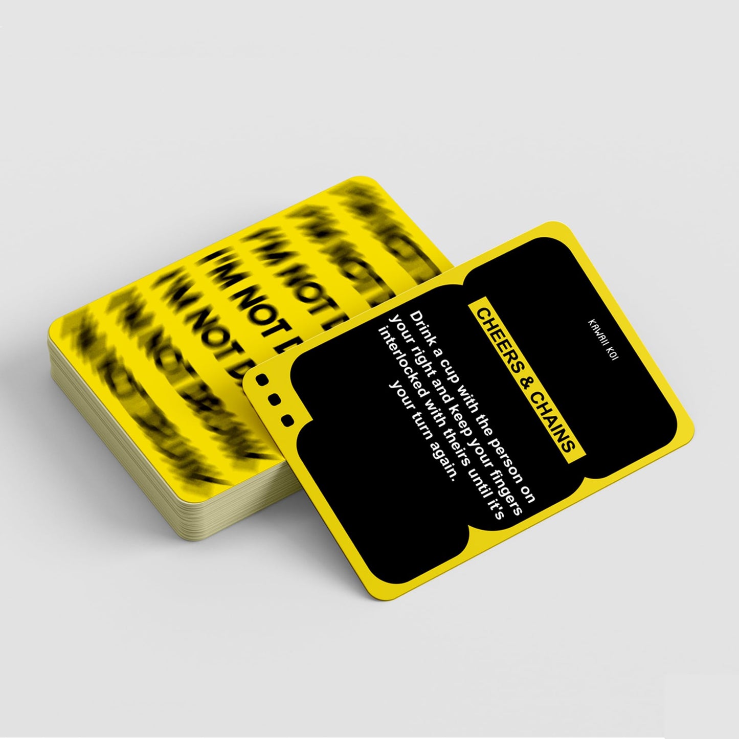 I'M NOT DRUNK - Party Drinking Game for Game Nights - 21st Birthday Gift & Bachelorette Party Game with 55 Amusing Cards - Hilarious Unforgettable Drinking Card Game - Get The Party Started