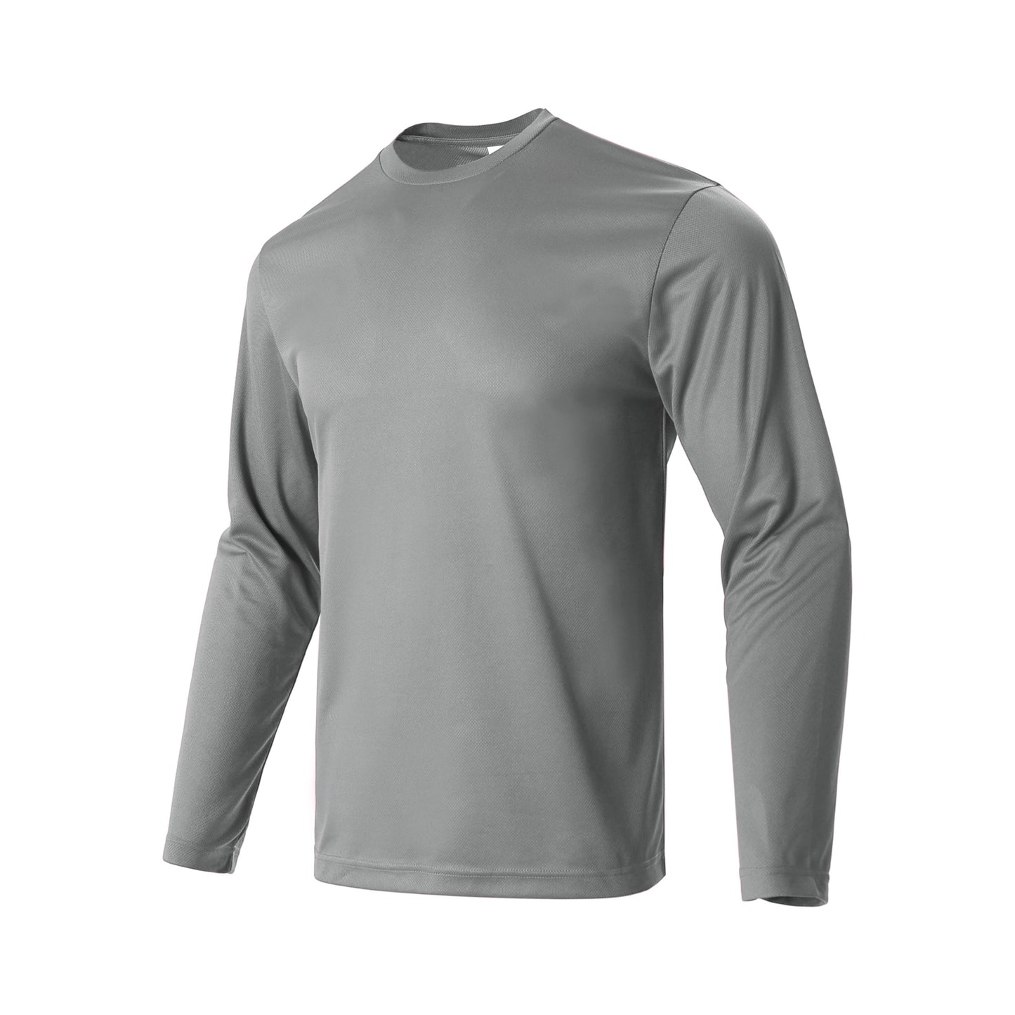 Yasumond UPF50+ T-Shirts Pack Breathable Quick Dry Athletic Classic Long Sleeve Crew Neck Sun Protection Tee Shirt for Men Set2 XL