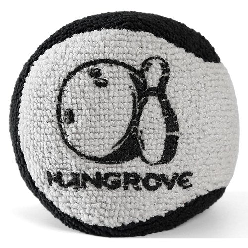 Mangrove Bowling Rosin Bag - Bowling Grip Sack for Hands, Durable Microfiber Rosin Bag, 2.5 Inch, 1-Pack, Black