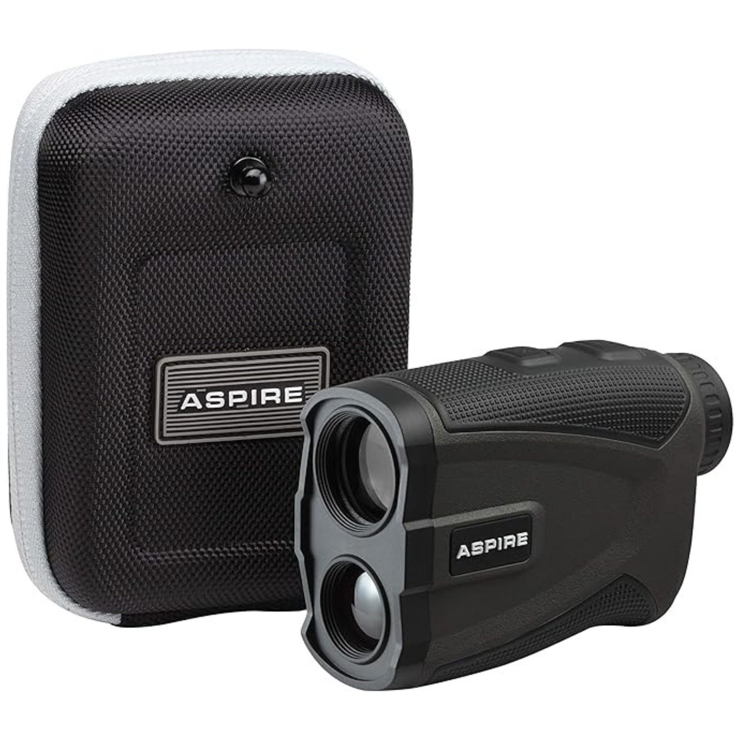 Aspire Platinum Golf Rangefinder – Slope On/Off, 6X Magnification, 1000-Yard Laser Range Finder with Vibration, Pin Seek, High-Speed Scan & Slope Mode – Waterproof – Battery & Case Included