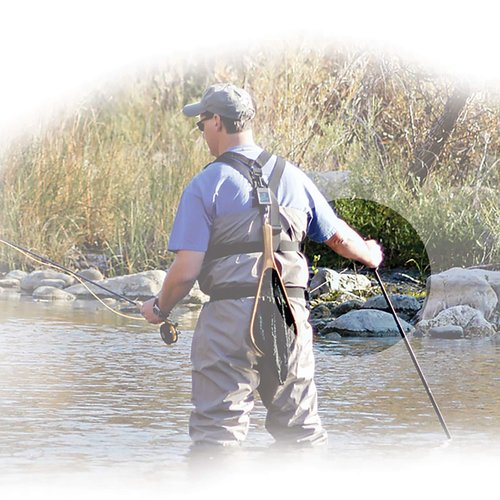 Gear Keeper Wadding Staff Tether Retractor - Fishing Accessories With Snap Clip And Threaded Stud Mount, QC-II Split Ring & Lanyard Loop - Heavy-Duty Fishing Tools - Made in USA