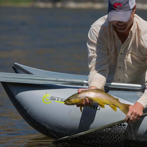 Outcast Sporting Gear OSG Stealth Pro Still Water No Frame Fishing LCS Leak Proof Airecell Urethane 300 Lbs U-Shape Float Tube