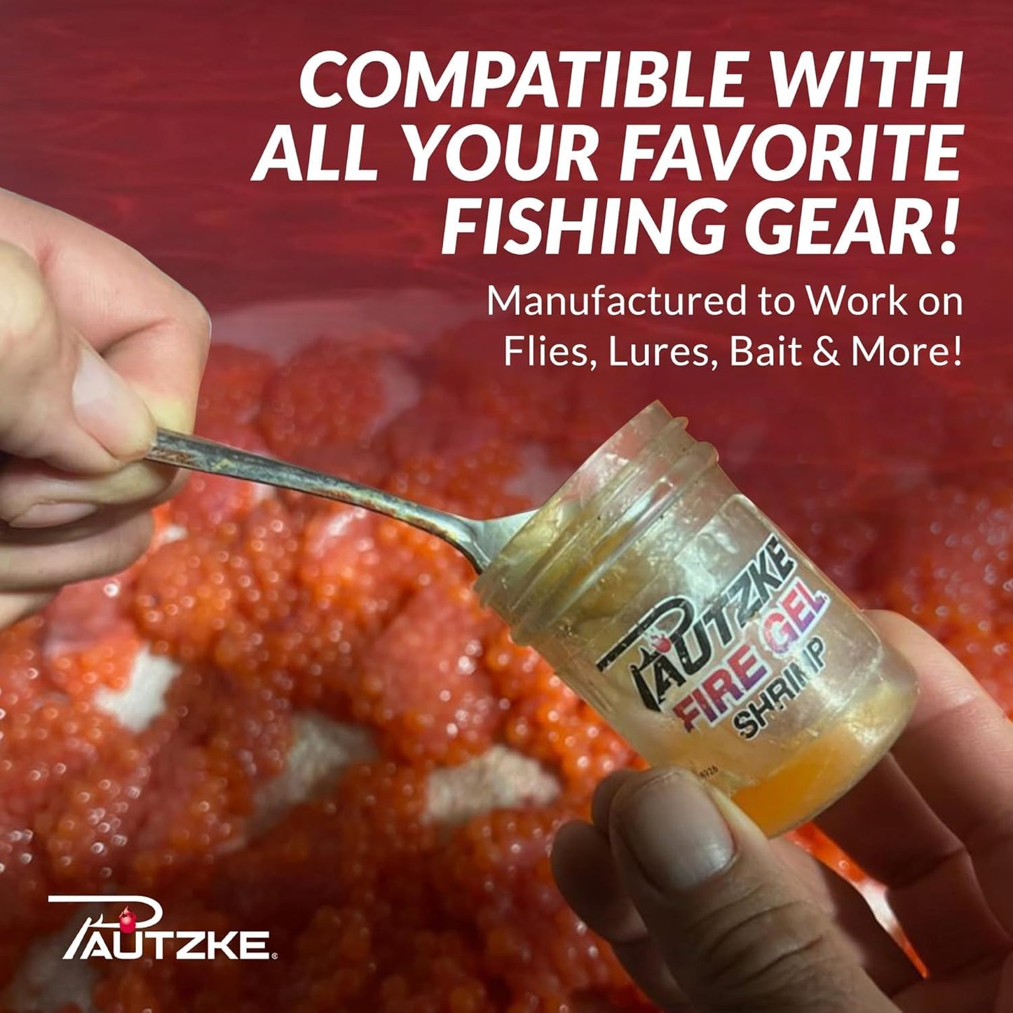 Pautzke Fishing Scent Attractant Fire Gel Bait, Bass , 1.75 OZ