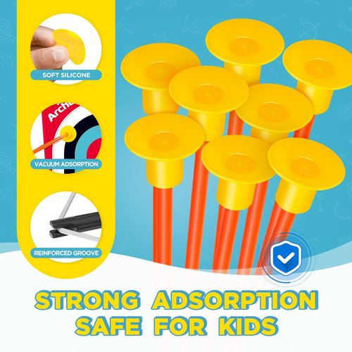 Bow and Arrow for Kids 6-8 8-12, Archery Toy Set for Kids 6+ with Standing Target - Rechargeable/2 Light Up Bows/20 Arrows, Toys for 4-6 7 8 9 10-12 Boys Girls Birthday Gifts