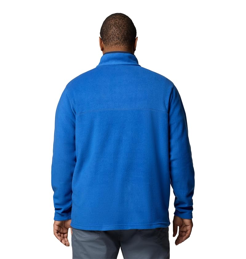 Columbia Steens Mountain Half Snap Fleece Jacket - Mountain Blue / Collegiate Navy, Large
