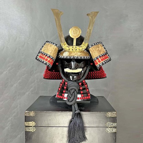 URFunModel Samurai Tactical Armor Helmet - Non-Slip Gear, Military Combat Protector
