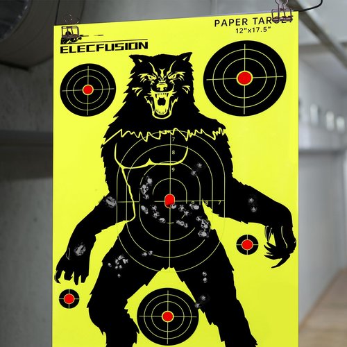 Shooting Targets, Pack 12X17.5 inch Paper Targets for Shooting Range, Suitable for Hunting (25 Pack)