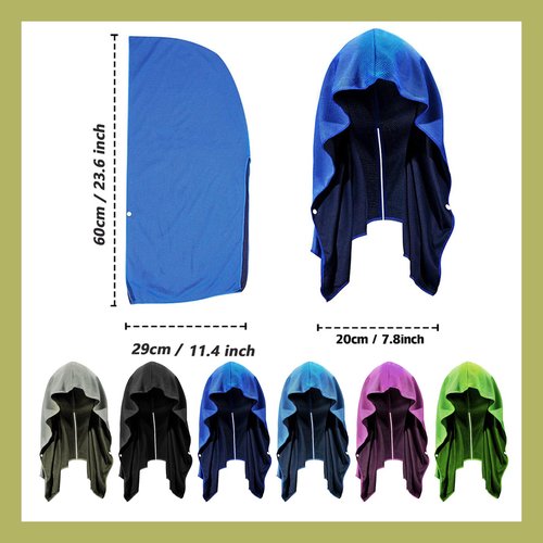 Cooling Towels 40x12 Inch Breathable Ice Towel for Neck and Face U-Shaped Yoga Towel for Gym Fitness Camping Pilates Dance Workout Daily Exercise- #04