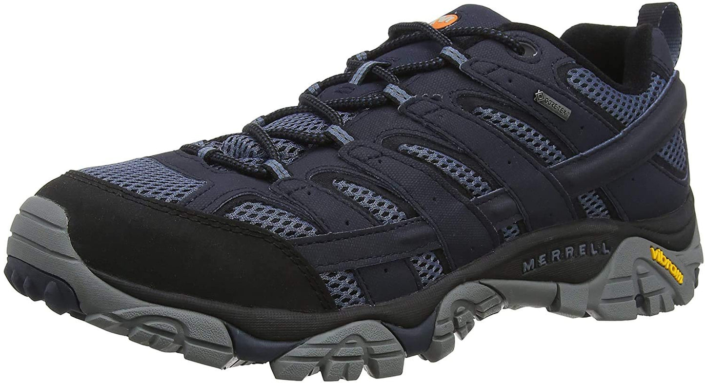 Merrell mens Low Rise Hiking Boots, Blue Navy, 10.5 US