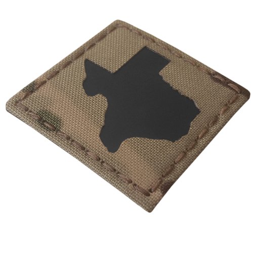 Texas Infrared IR 2x2 Lone Star Tactical Morale Hook Patch (Multicam)