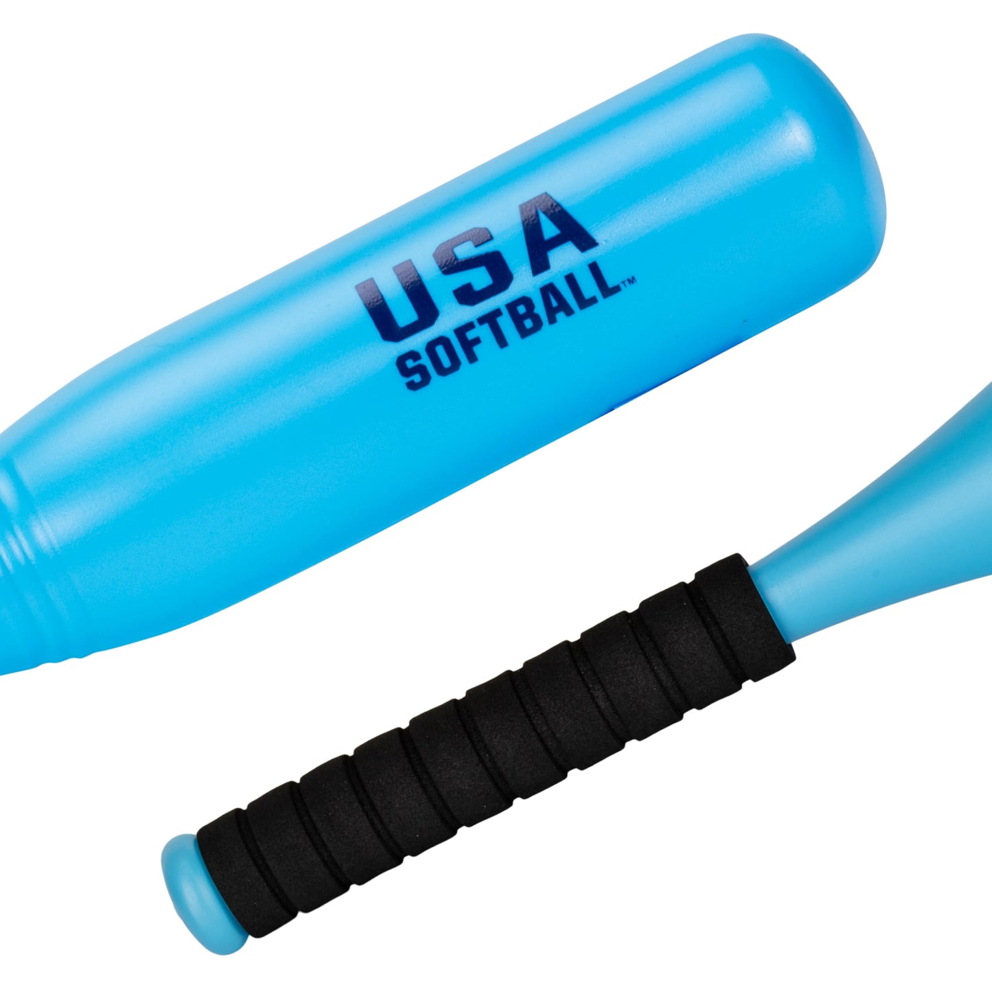 Franklin Sports Jumbo Kids Plastic Bat & Ball - USA Softball - Backyard Bat with Large Barrel for Kids + Toddlers, 24"
