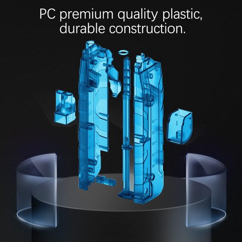 Airsoft Speed Loader Applicable to 6mm BBS 100 Rounds - Blue,2 Pack