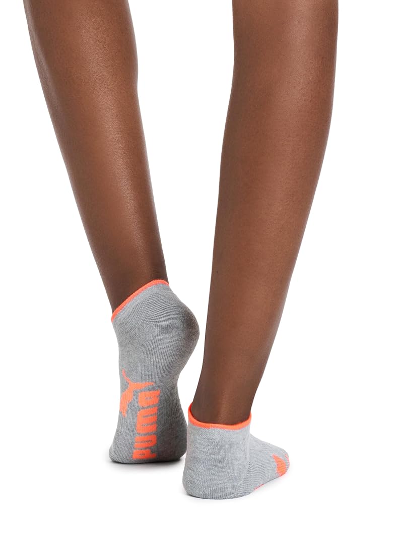 Puma Women's Low Cut Socks 6-Pack - White Multi (Size 10-13)