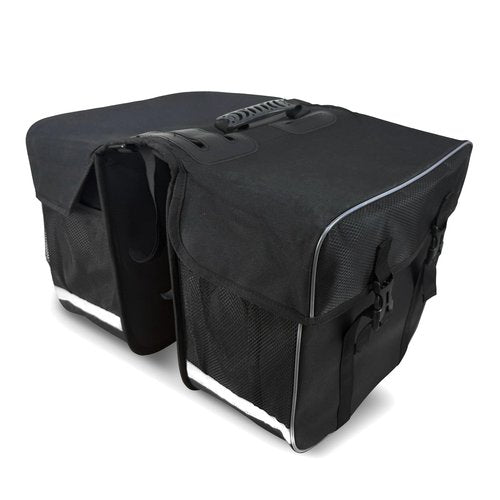 Wildeway SummitX/FW11-3.0 Electric Bike rear Rack Bag Bike Trunk Bag Waterproof, Bicycle Pannier Bag Cycling Rear Seat Storage Bag, Bike Bag for Rear Carrier for Cycling Trips
