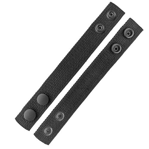 Starfa 4 PCS Nylon Duty Belt Keepers with Double Snaps,Universal Fit for 2" Wide Police,Security&Tactical Belts,Law Enforcement Gear&Duty Belt Accessories(Black)