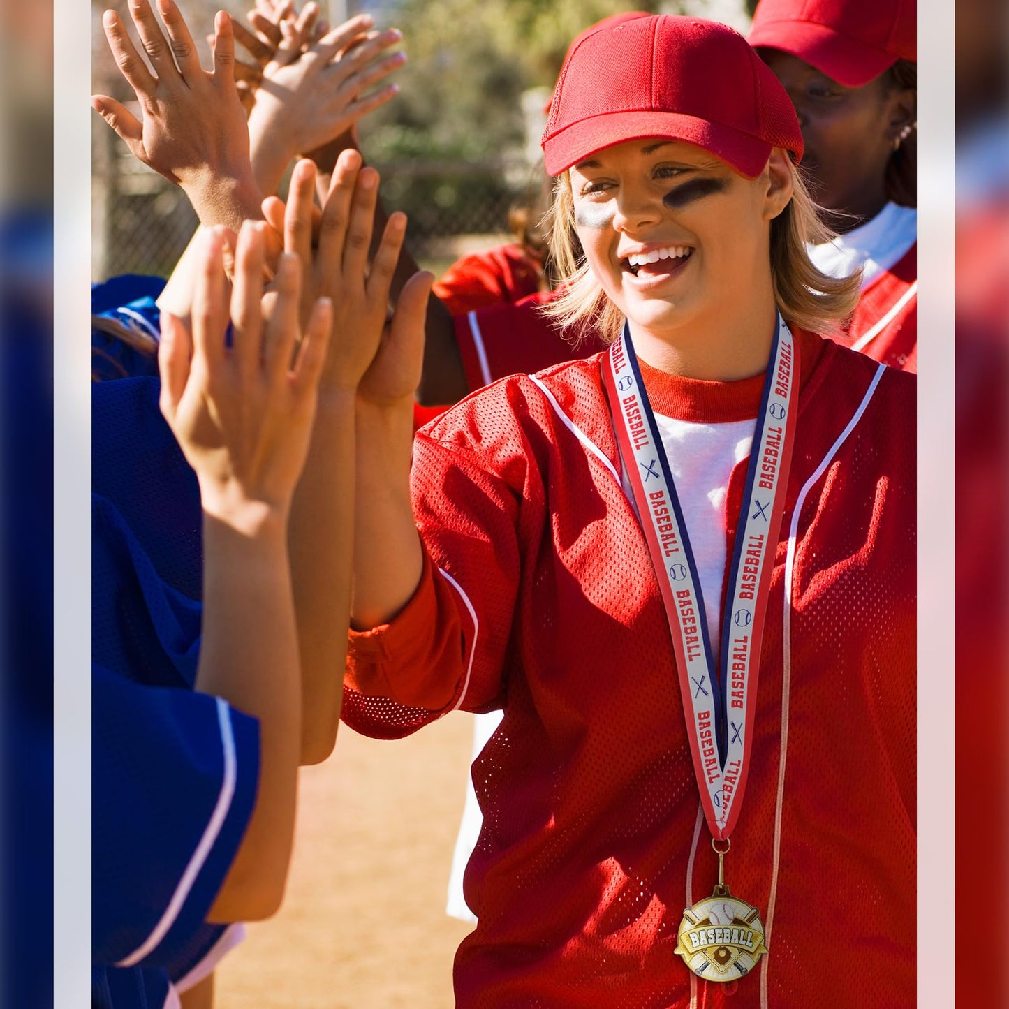 Ecation 24 Pcs Volleyball Medals 2 Inch Tee-Ball Team Awards Baseball Metal Medals Gold Volleyball Medal Football Basketball Soccer Sports Award with Neck Ribbon