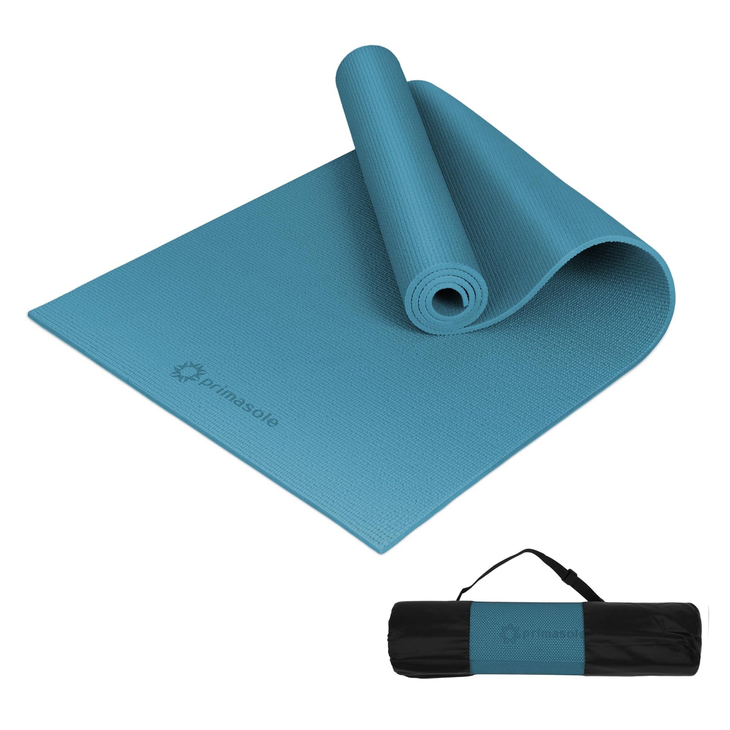 Primasole Professional Yoga Mat 1/4 Inch Thick – Slip-Resistant Exercise Mat for Yoga, Gym & Home Workouts – High Density Anti-Skid Pilates Fitness Mat (Forest Green)