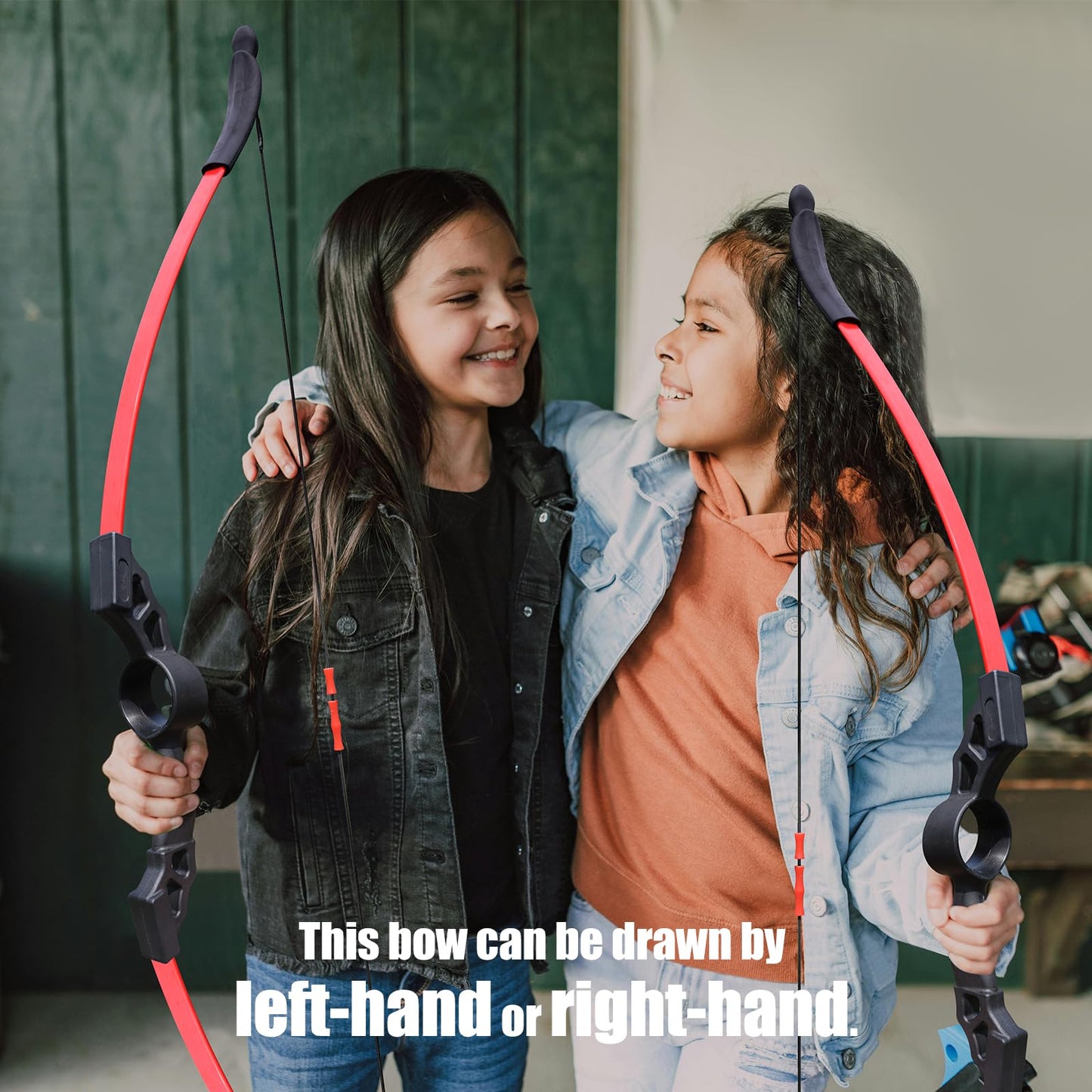45" Kid Bow and Arrows Sets for Kids 8-12 & Youths & Teen. Archery Set for Kids & Adlut Beginner. Toy Recurve Bow and Arrow Set Left & Right Hands Outdoor Sports for Backyard Games & Training