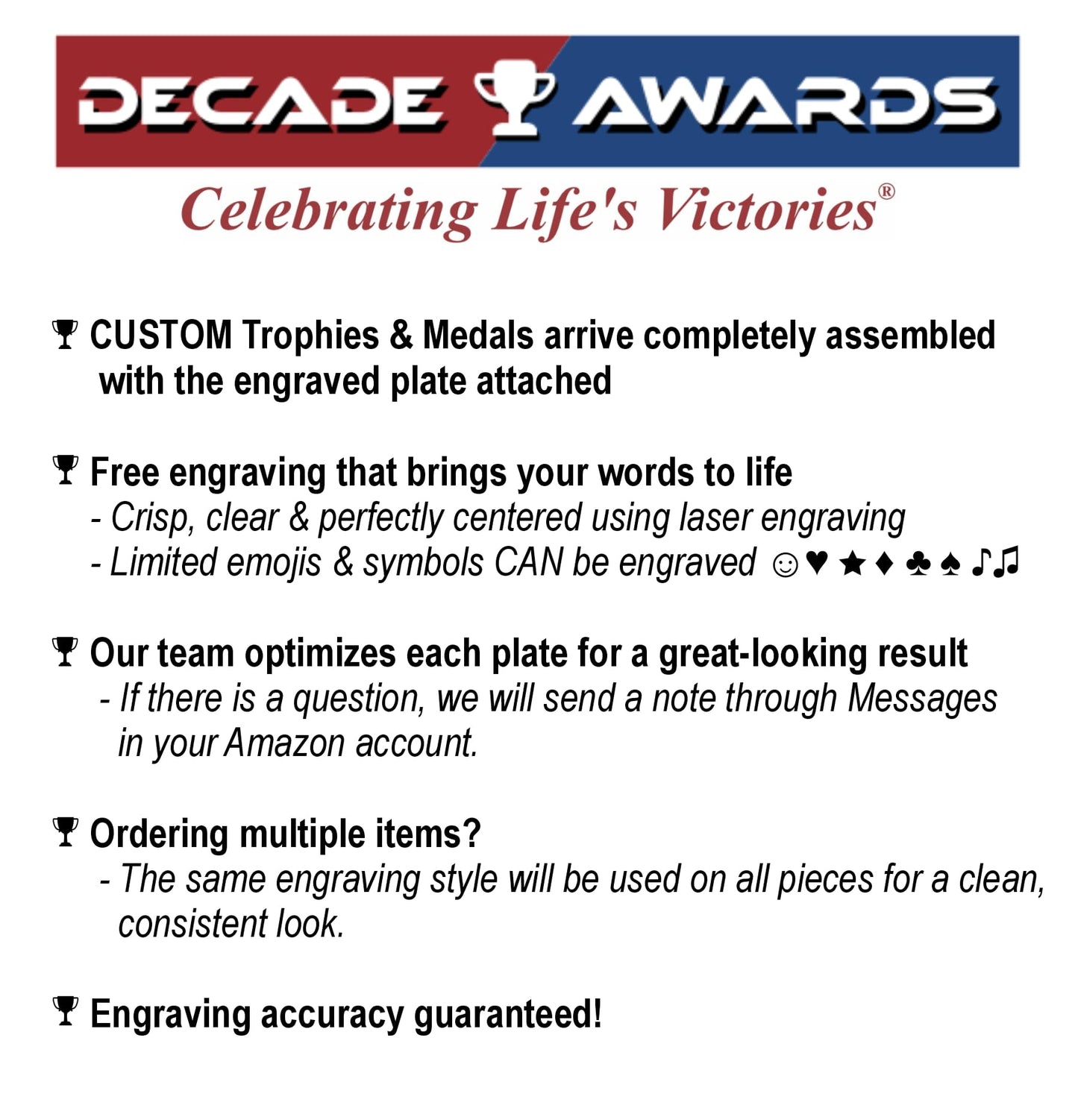 Decade Awards Personalized 1st Place Toilet Trophy - Engraved Action Pedestal First of The Worst Award - #1 Loser Award - Customize Now (1ST-7 Inch)