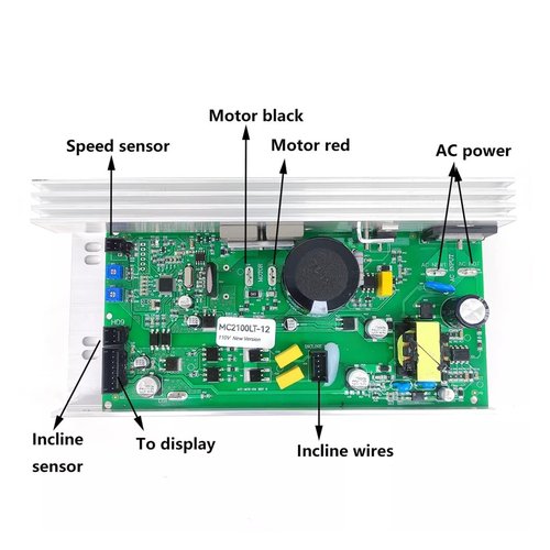 MC2100LT 12 Treadmill Motor Controller,Compatible with GoldsGym ,Compatible with ICON ,Compatible with ProForm Sears 266118 264597(Version a)